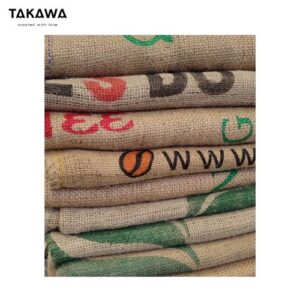 Worek jutowy po kawie